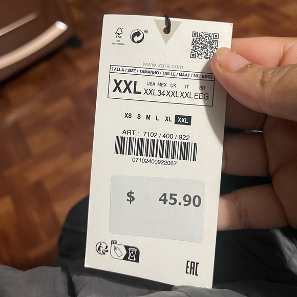 Nylon Full Cargo Style Pants - Picture 4 of 4